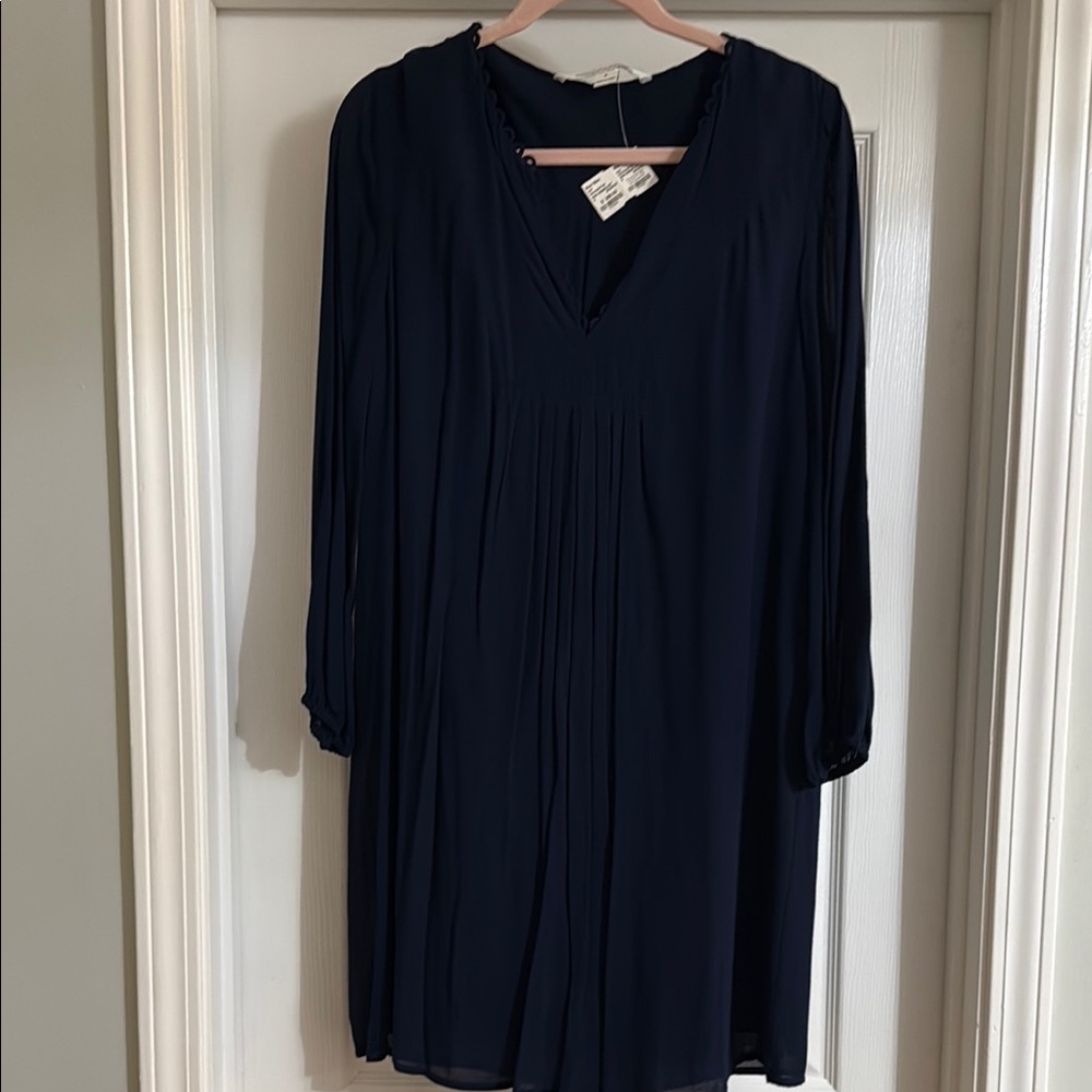 Diane Von Furstenberg Navy Blue Dress
